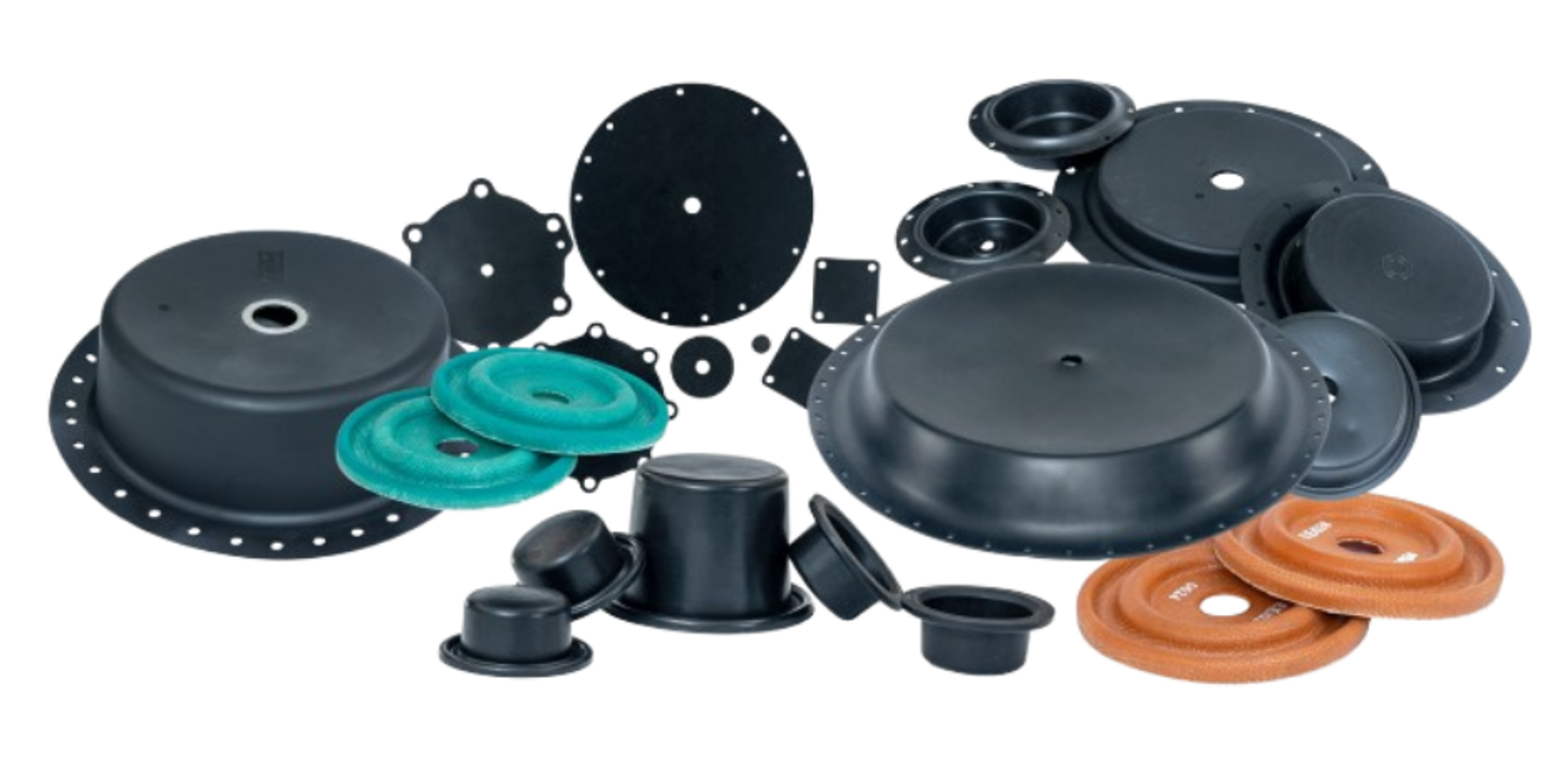 Rubber plug and rolling diaphragm prototype