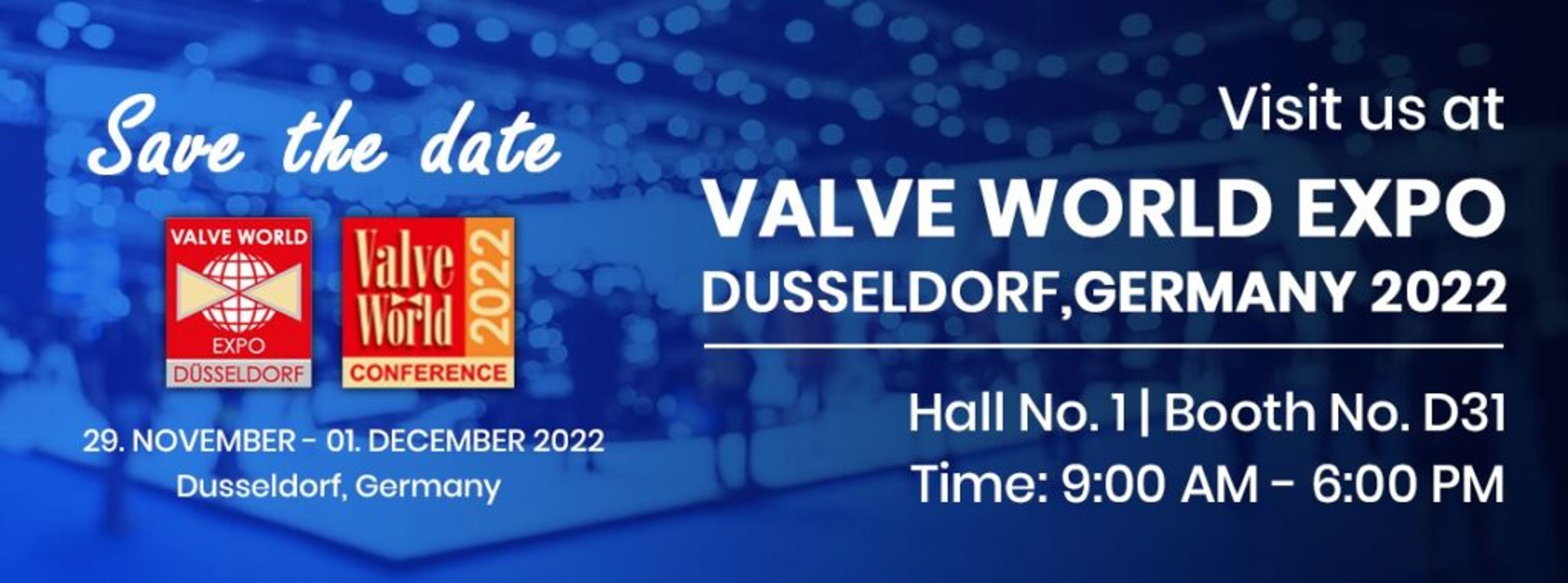 Harkesh Rubber- Valve World Expo Germany 2022