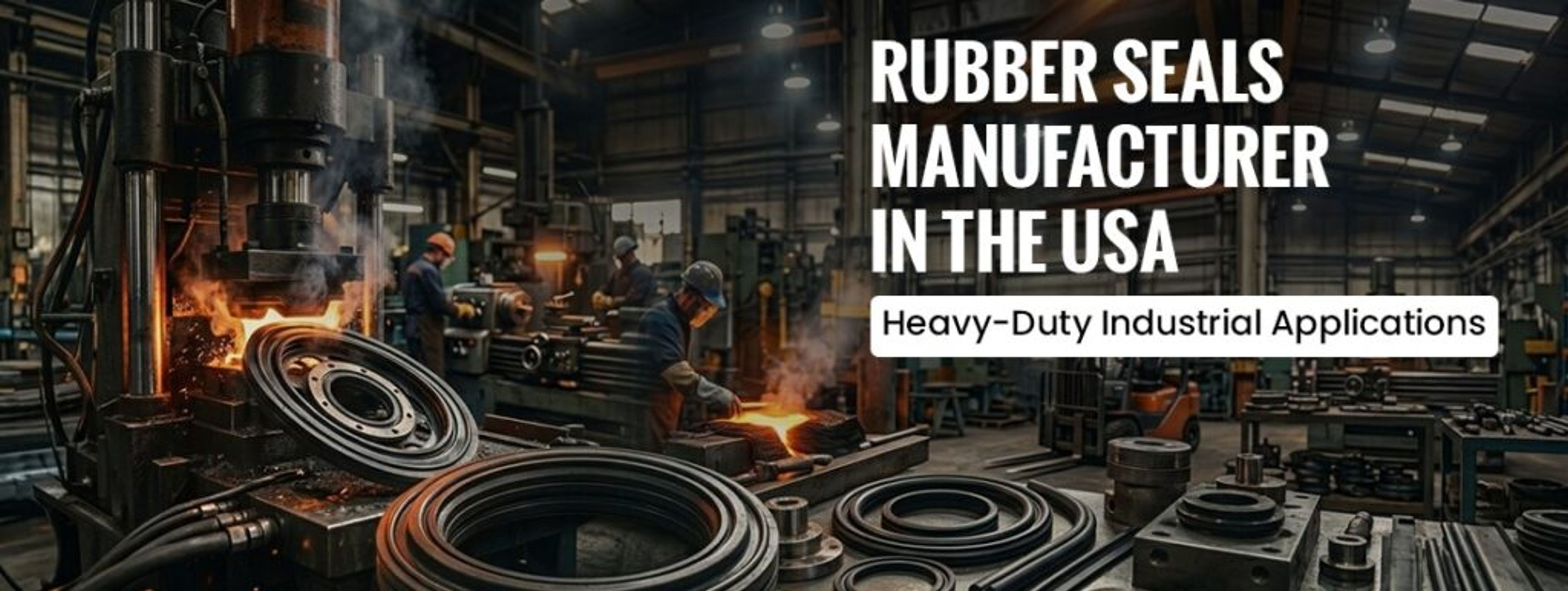 Rubber Seals Manufacturer in the USA for Heavy-Duty Industrial Applications