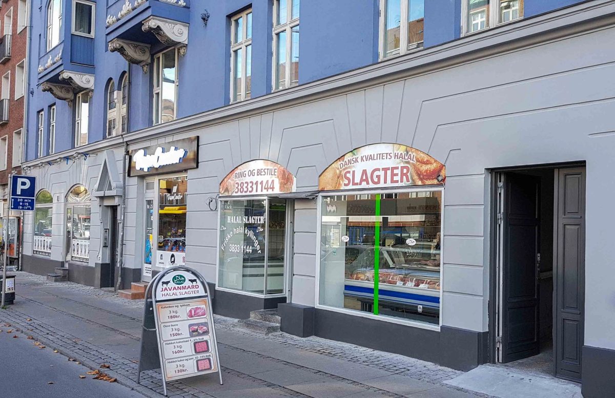 Facaderenovering af butik, København
