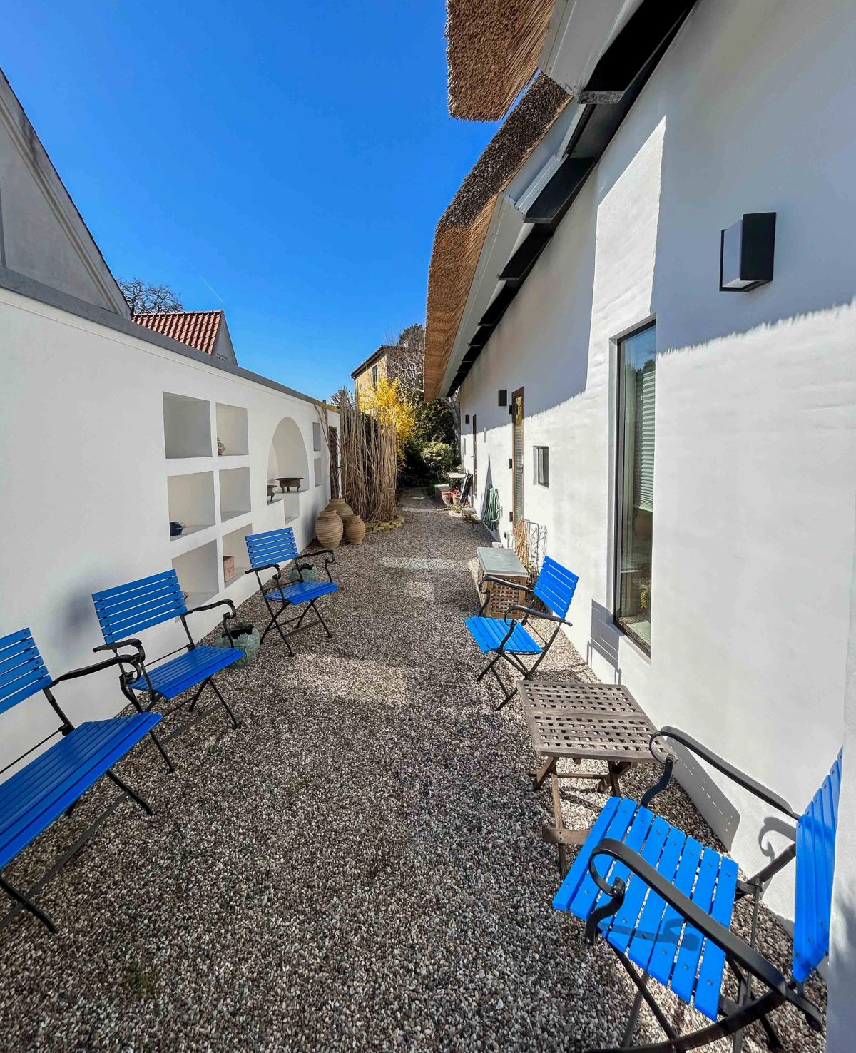 Renovering af hus med stråtag, Lemvig. Efter arbejdet.