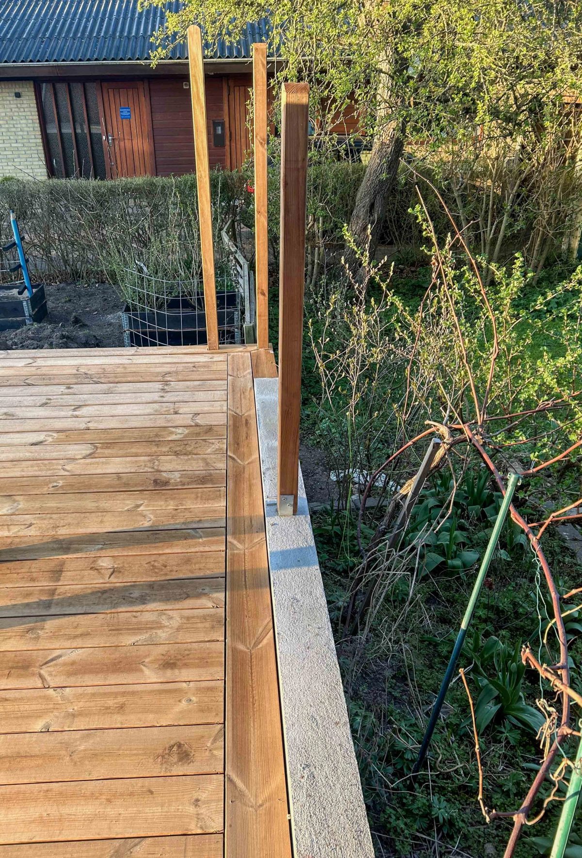 Ny terrasse, Herlev. Efter arbejdet.