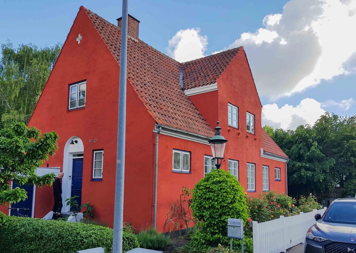 Facaderenovering af villa, Frederiksberg. Efter arbejdet.