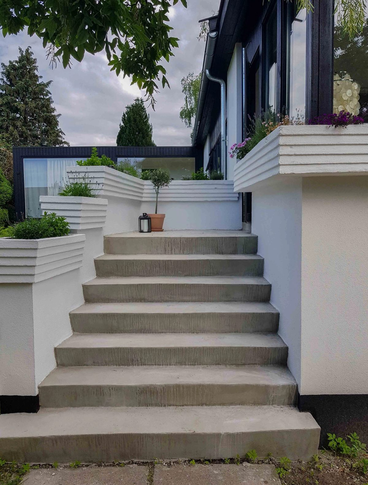 Facaderenovering af privat villa, Gentofte. Efter arbejdet.