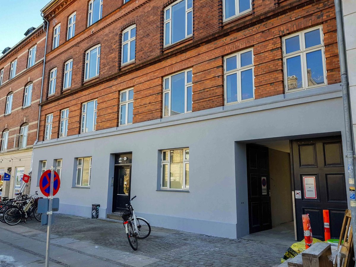 Udvendig helhedsrenovering af lejlighed, København Ø · Efter arbejdet