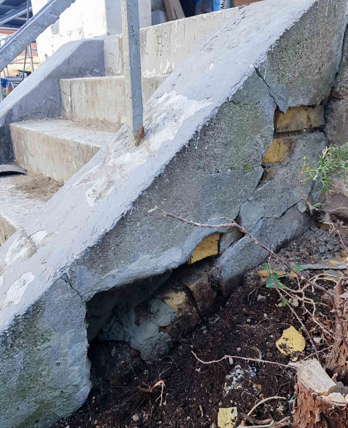 Facaderenovering af privat villa, Gentofte · Før arbejdet