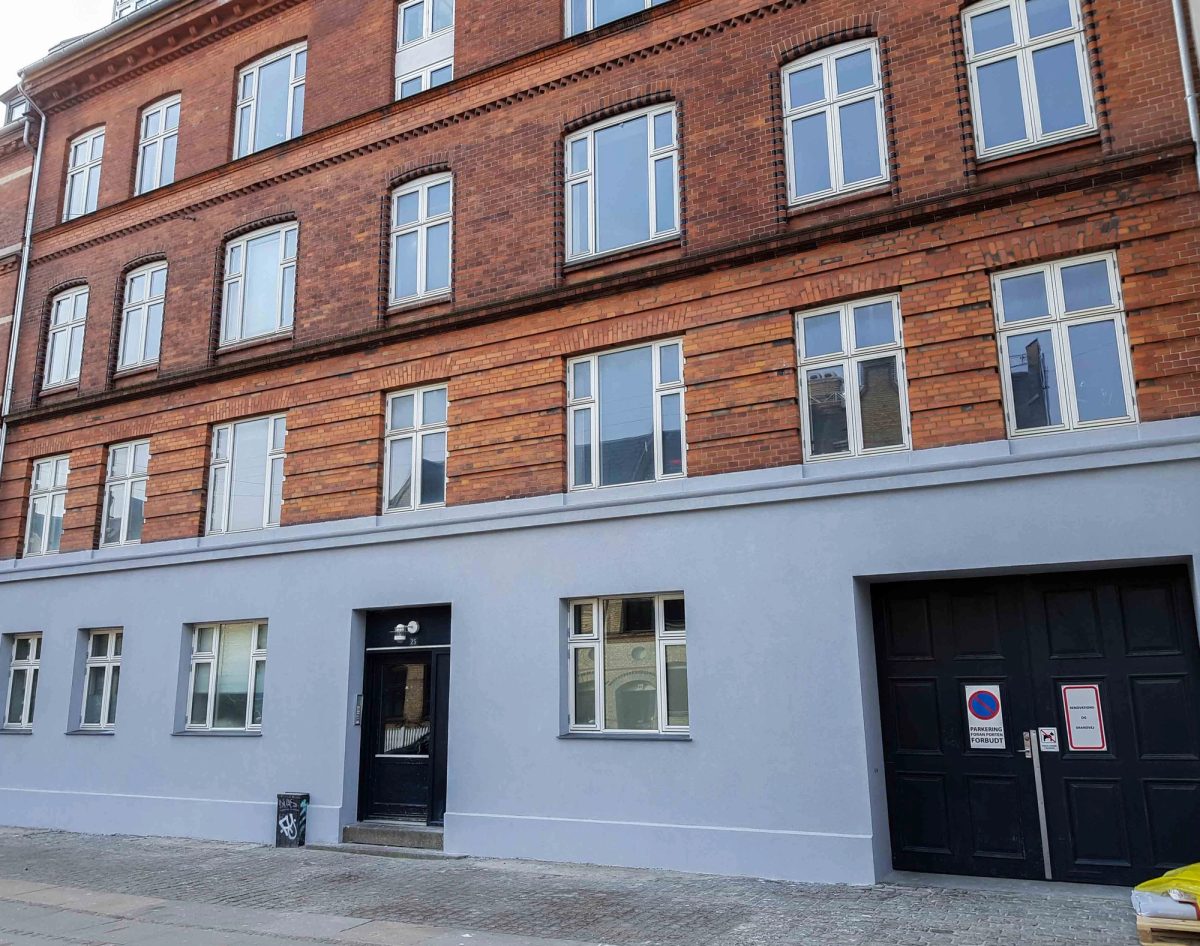 Udvendig helhedsrenovering af lejlighed, København Ø