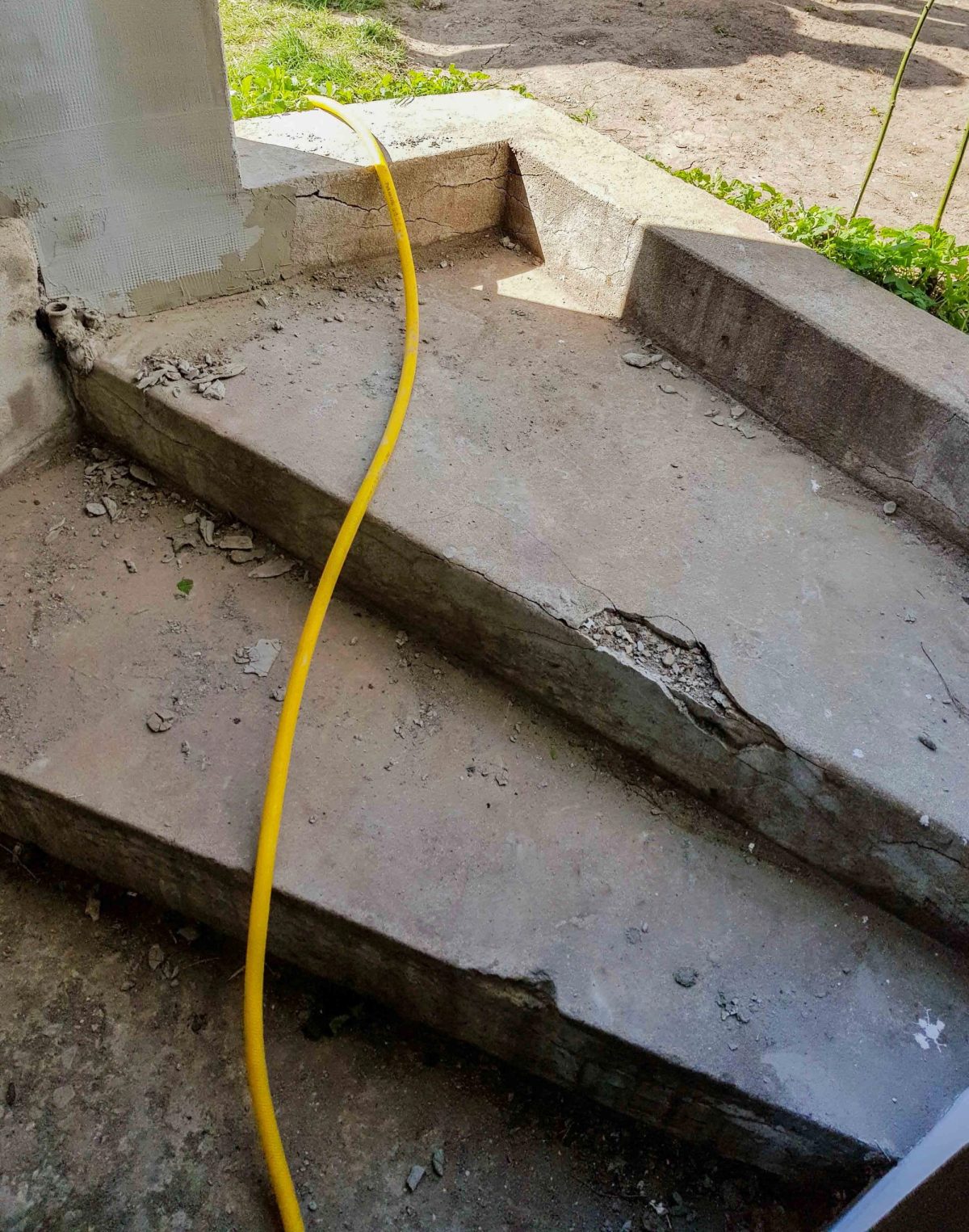 Facaderenovering af privat villa, Gentofte. Før arbejdet.