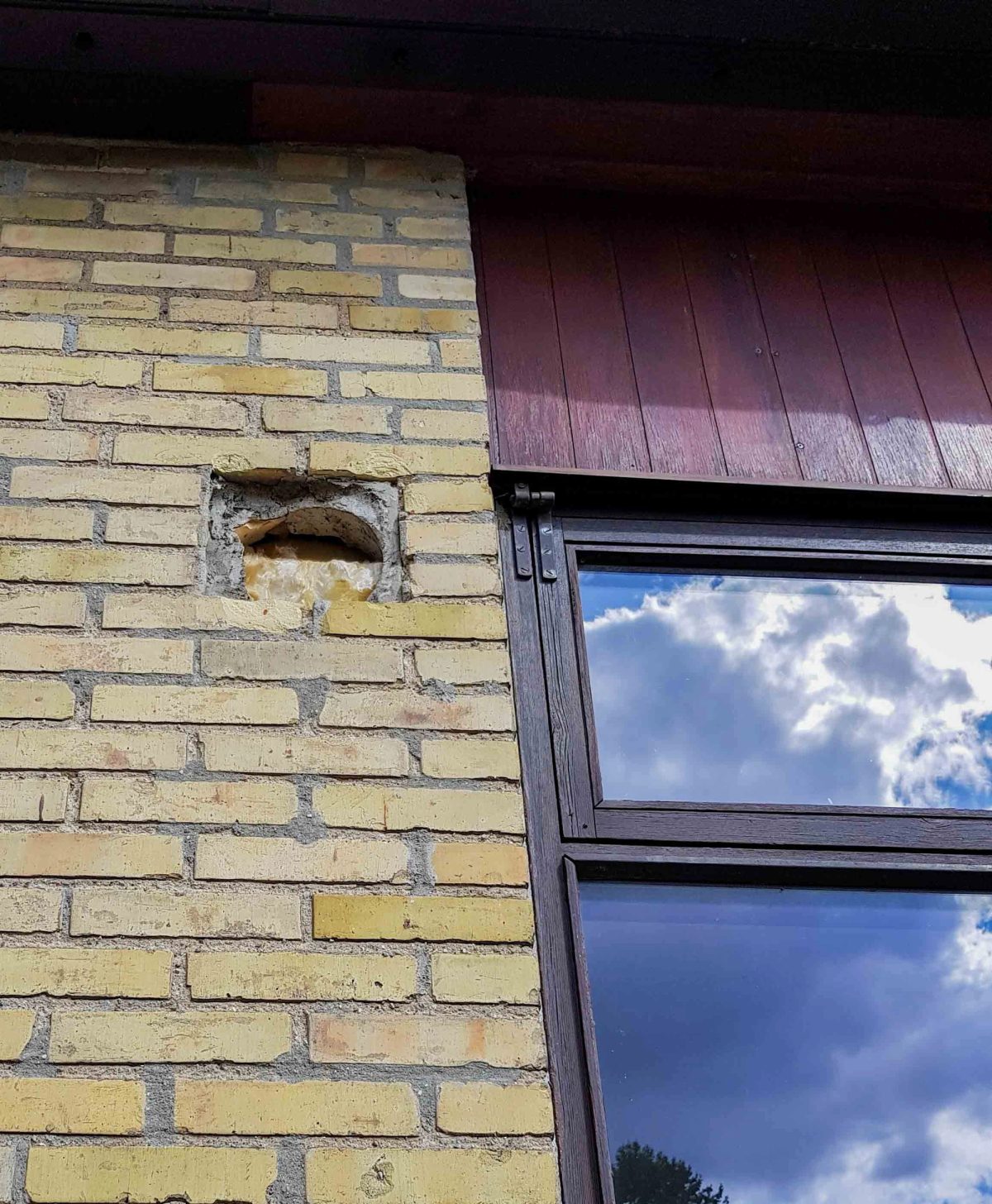 Facaderenovering af privat villa, Gentofte. Før arbejdet.