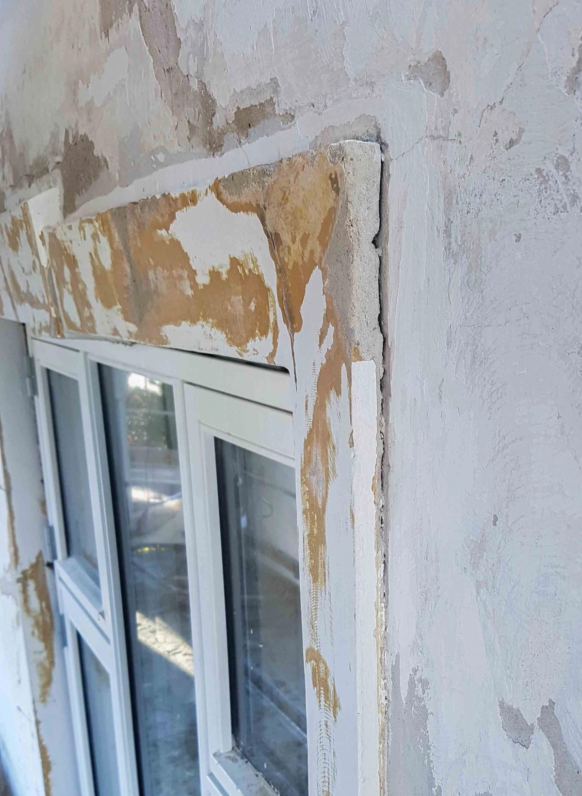 Facaderenovering af privat villa, Gentofte · Før arbejdet