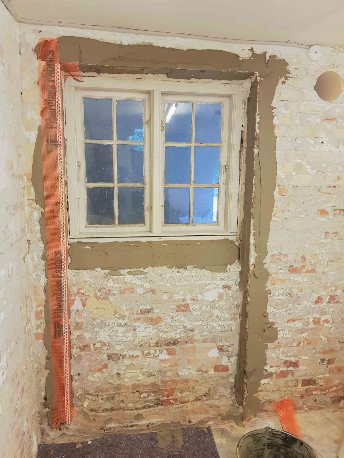 Renovering af kælder og indgangsparti, Frederiksberg. Før arbejdet.