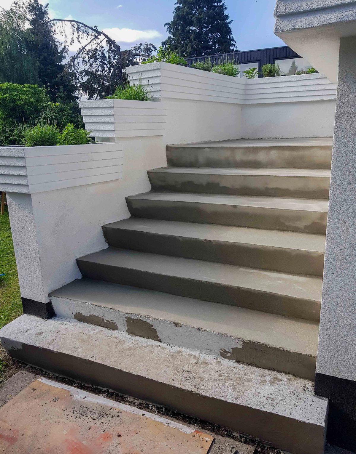 Facaderenovering af privat villa, Gentofte. Efter arbejdet.