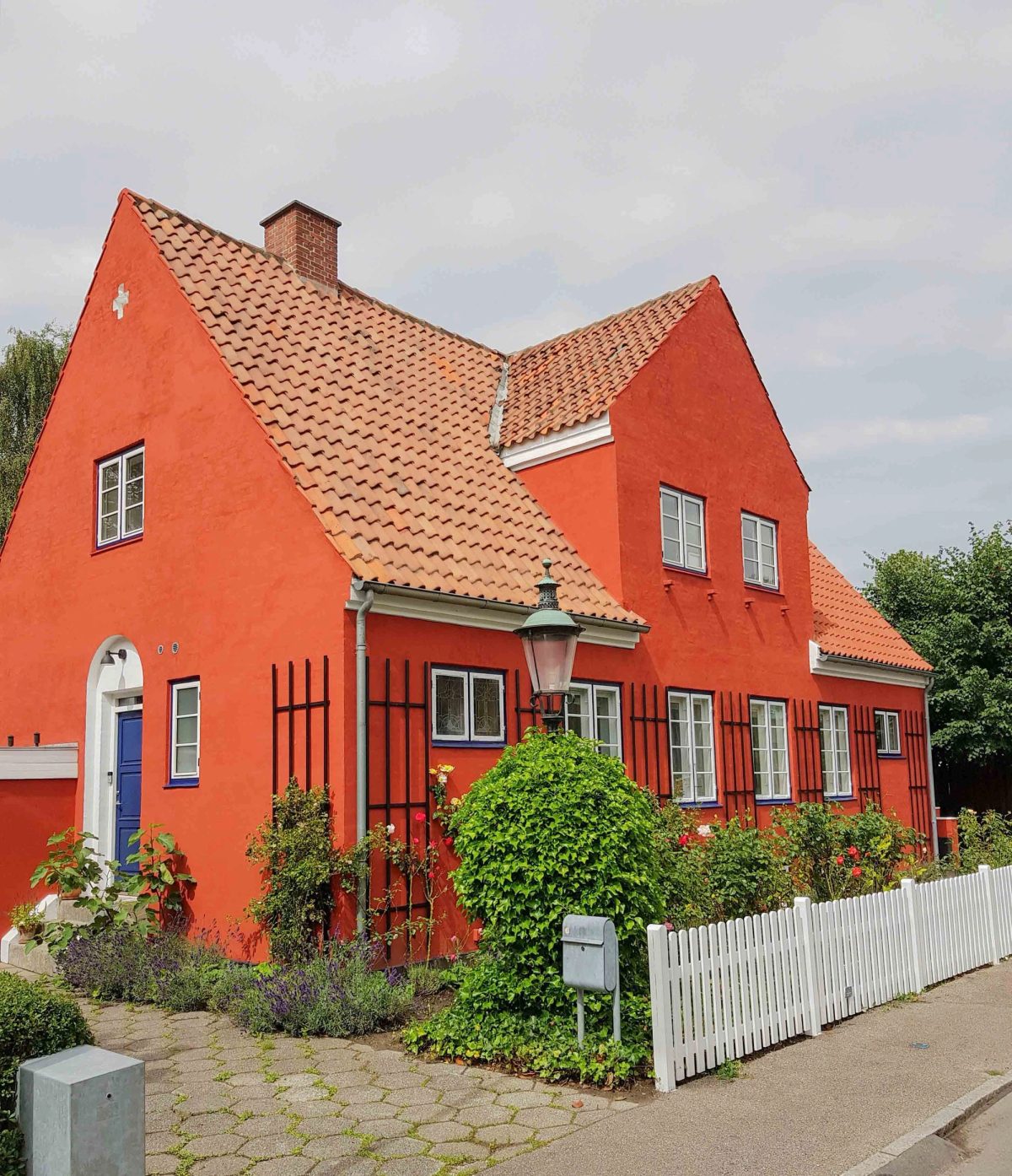 Facaderenovering af villa, Frederiksberg. Efter arbejdet.