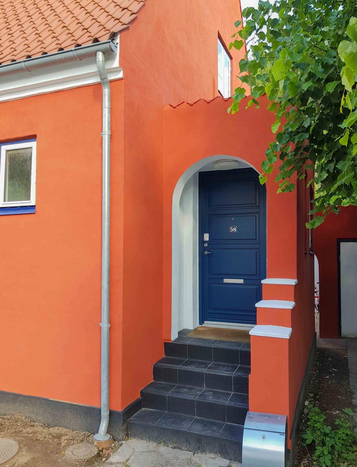 Facaderenovering af villa, Frederiksberg. Efter arbejdet.