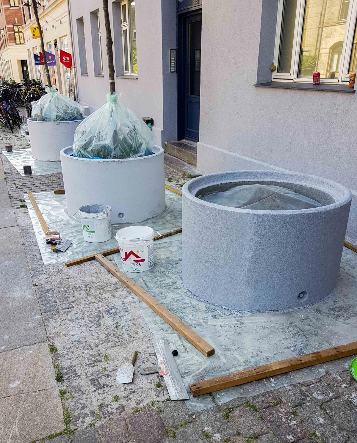 Udvendig helhedsrenovering af lejlighed, København Ø