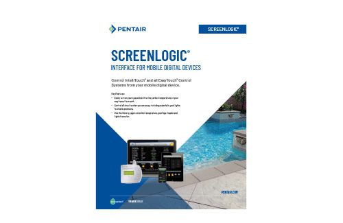 ScreenLogic Interface for Mobile Digital Devices