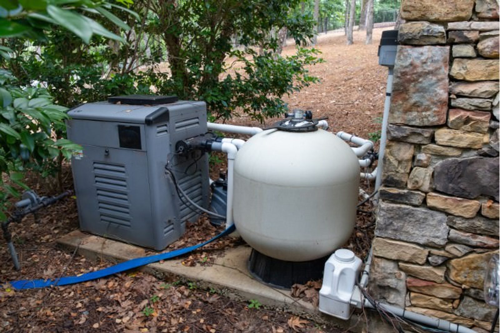 Pool pump and filtration system for spa remodel