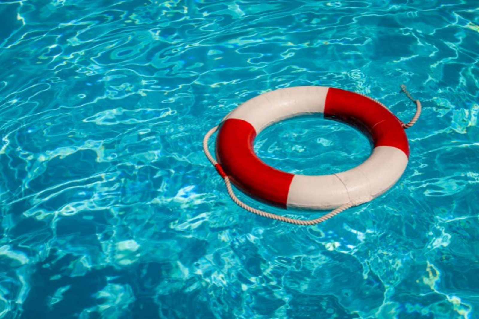 Life buoy used as a pool safety and emergency response tool