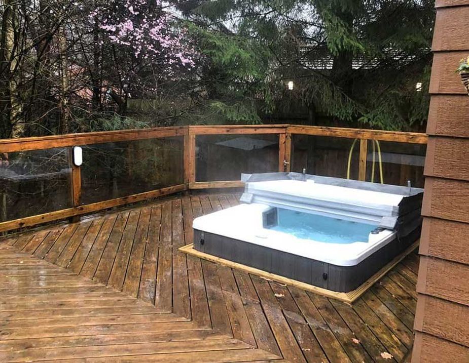 Illustration of Wilderness Luxury Accommodations With Hot Tub
