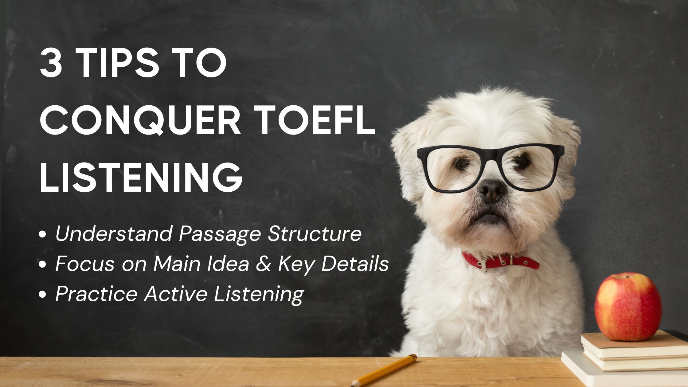 Is TOEFL Listening Section Hard? Here're 3 Tips to Master it