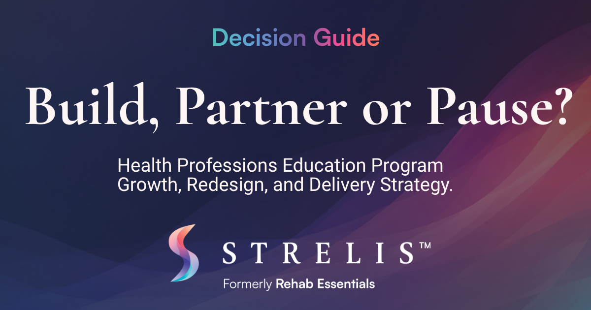 Decision guide cover: Build, Partner or Pause?