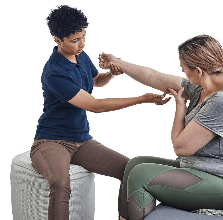 Lady Receiving Treatment