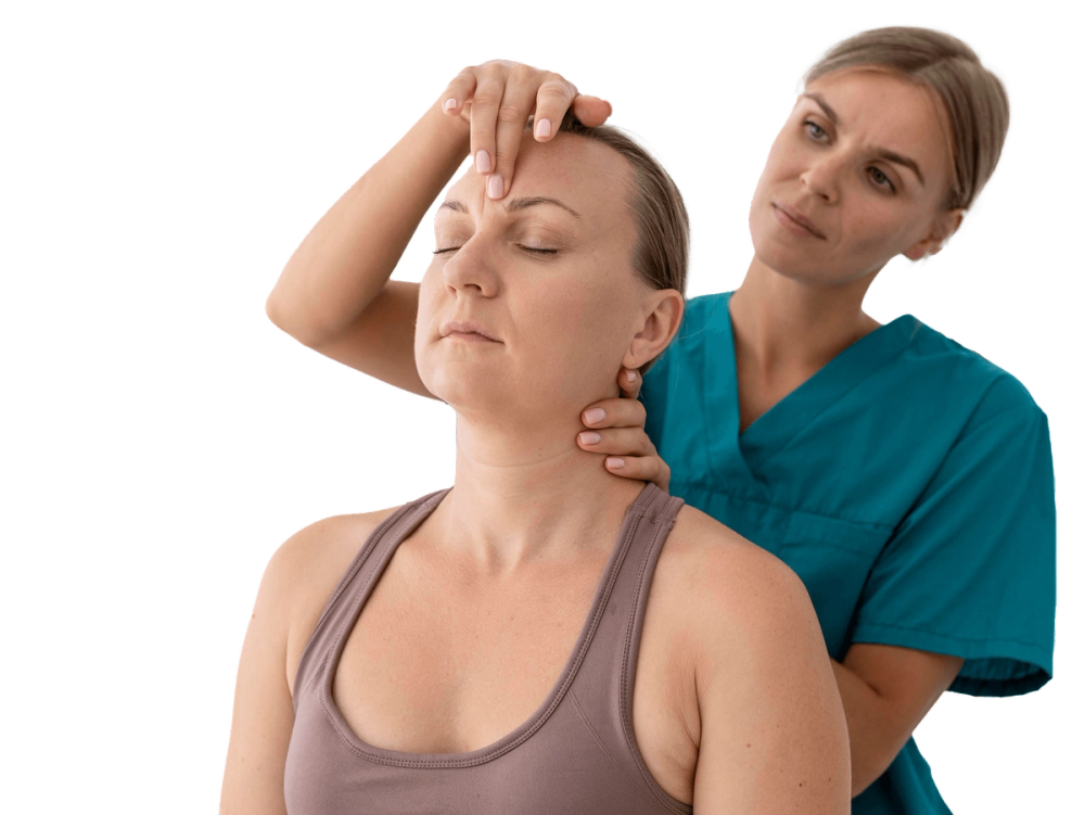 Health Care Provider and Woman