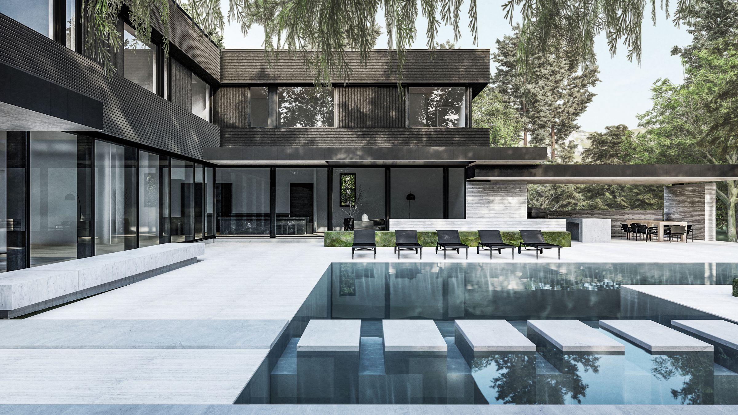 Villa M, Toronto, Ontario — Micacchi Architecture