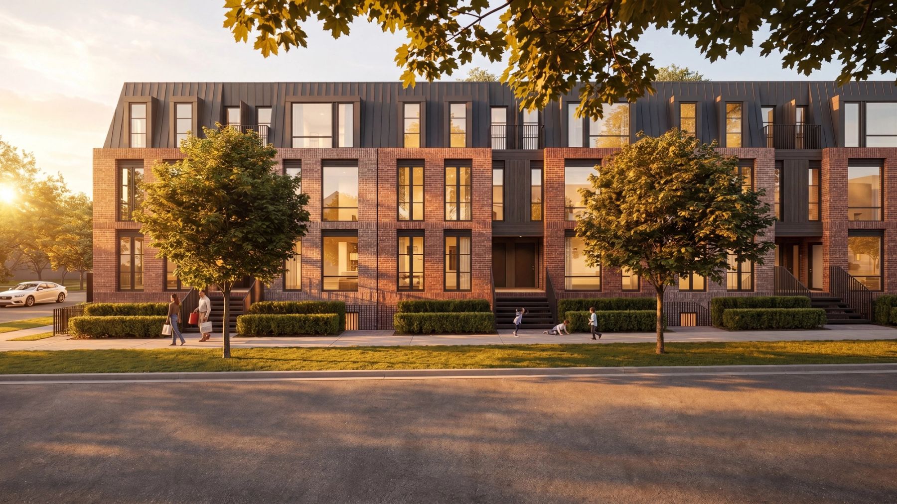 Liverpool Road Townhouses — Micacchi Architecture