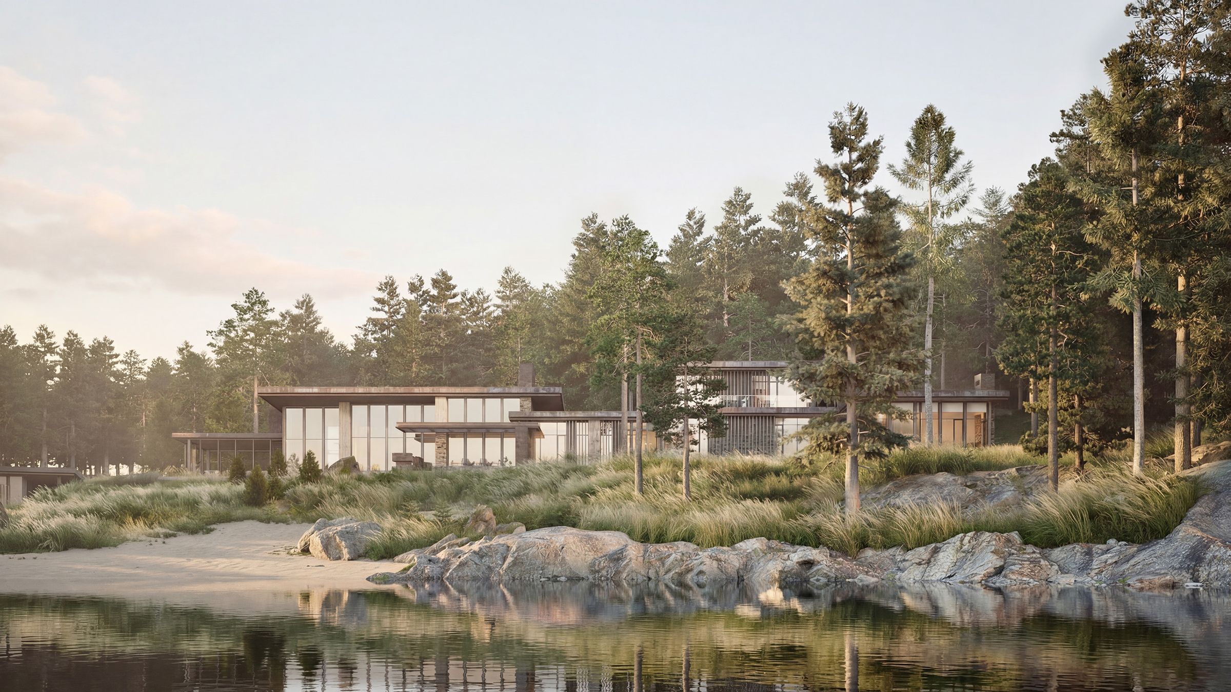 JST Lake House, Muskoka, Ontario — Micacchi Architecture