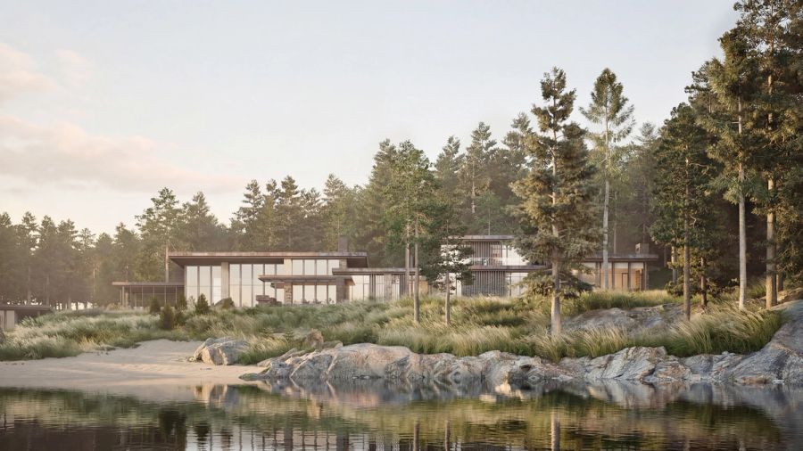 JST Lake House, Muskoka, Ontario — Houses by Micacchi Architecture