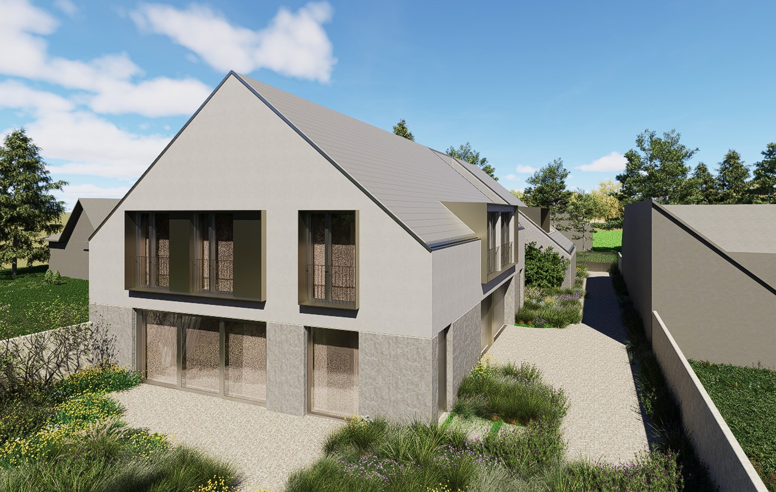 The feel of a family house, the ease of an apartment