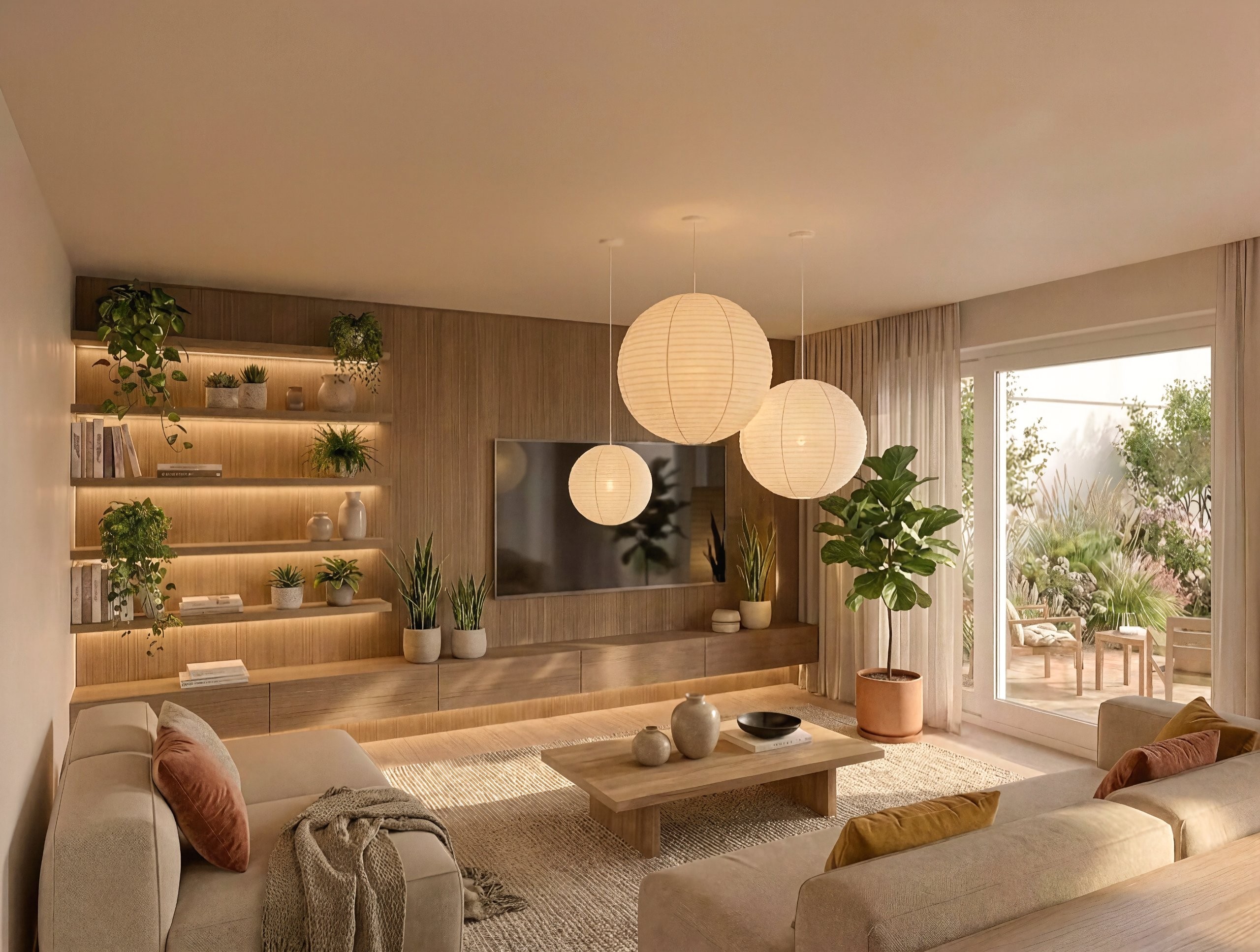 The feel of a family house, the ease of an apartment