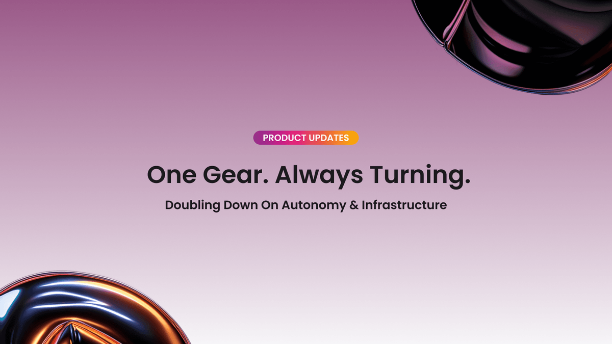 One Gear. Always Turning.