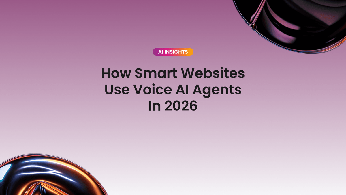 How Smart Websites Use Voice AI Agents in 2026
