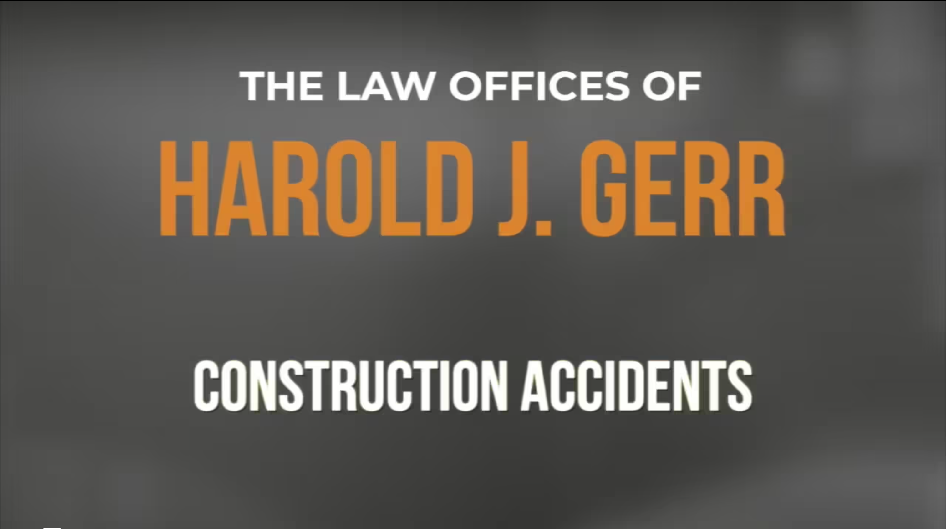 Construction Accidents Thumbnail