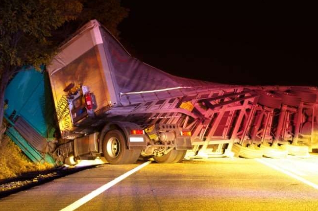 Image New Jersey Truck Rollover Accident Lawyers