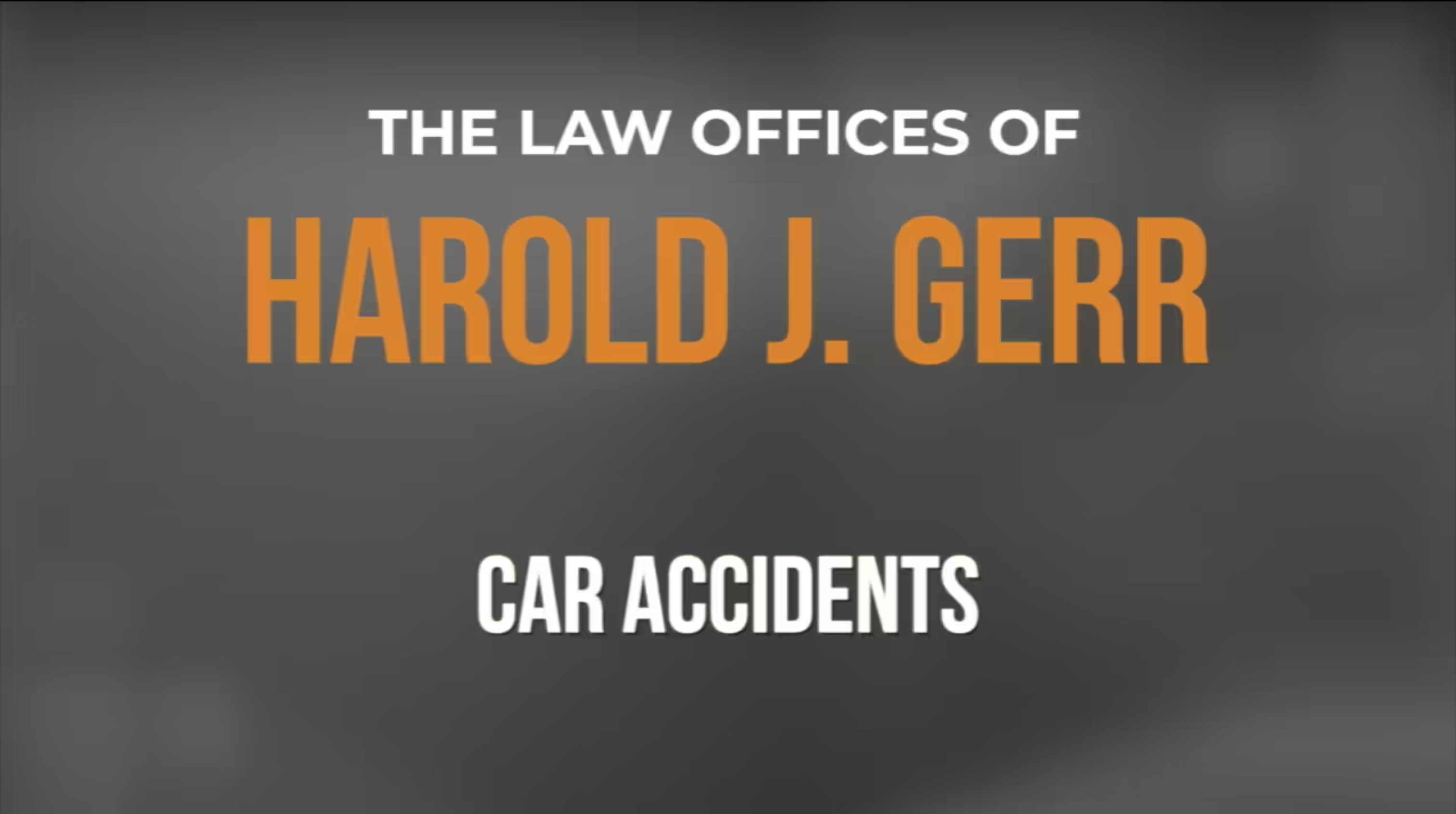 Car Accidents Thumbnail