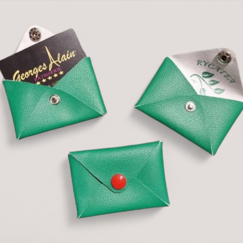Handmade leatherette RYCATEA® card case