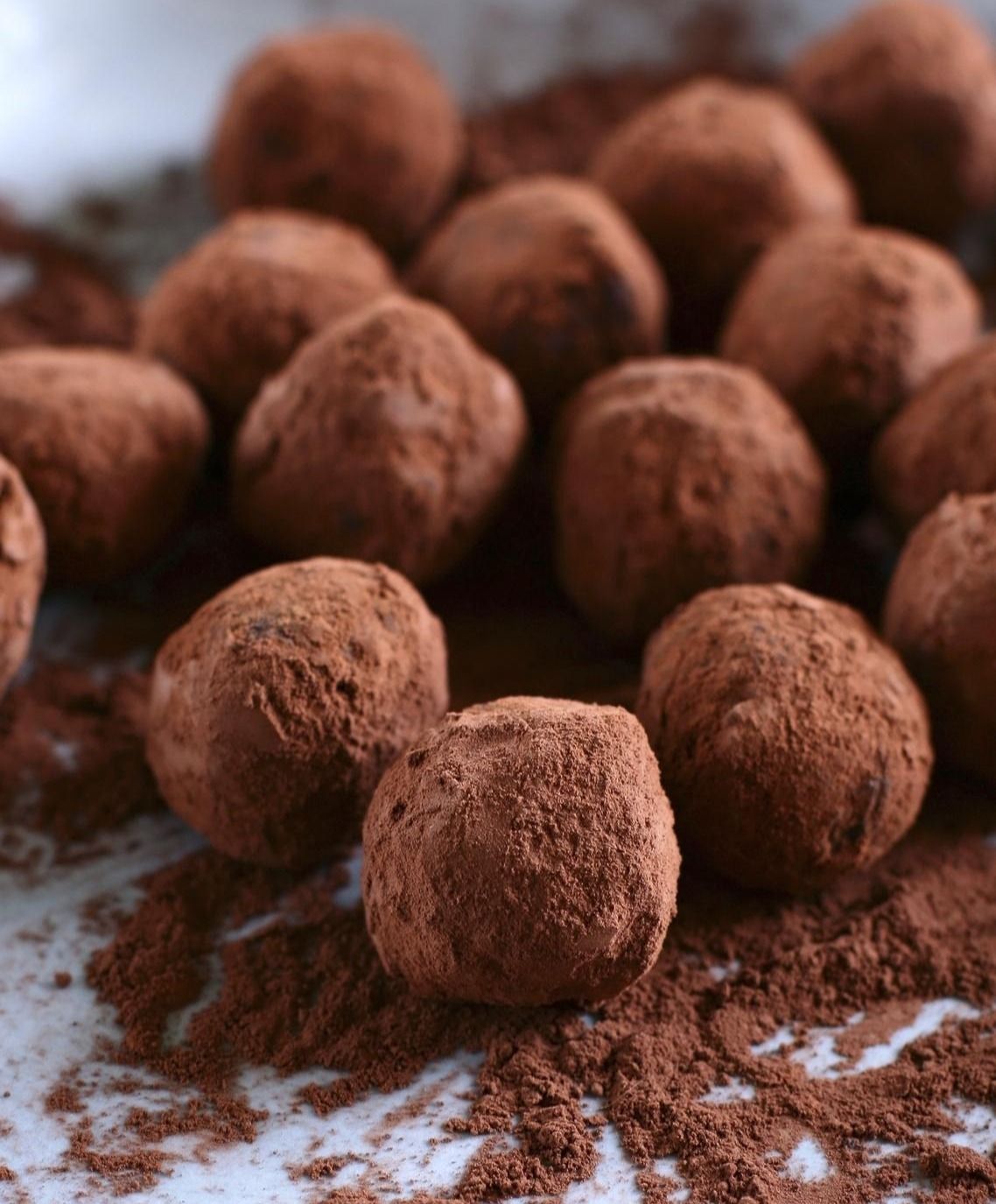 Truffles Vegan Dark chocolate and Tonka beans