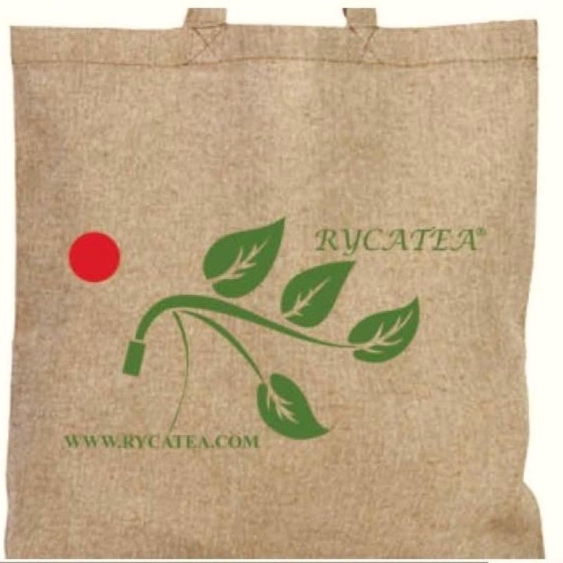 Cotton fabric Rycatea® Tote Bag