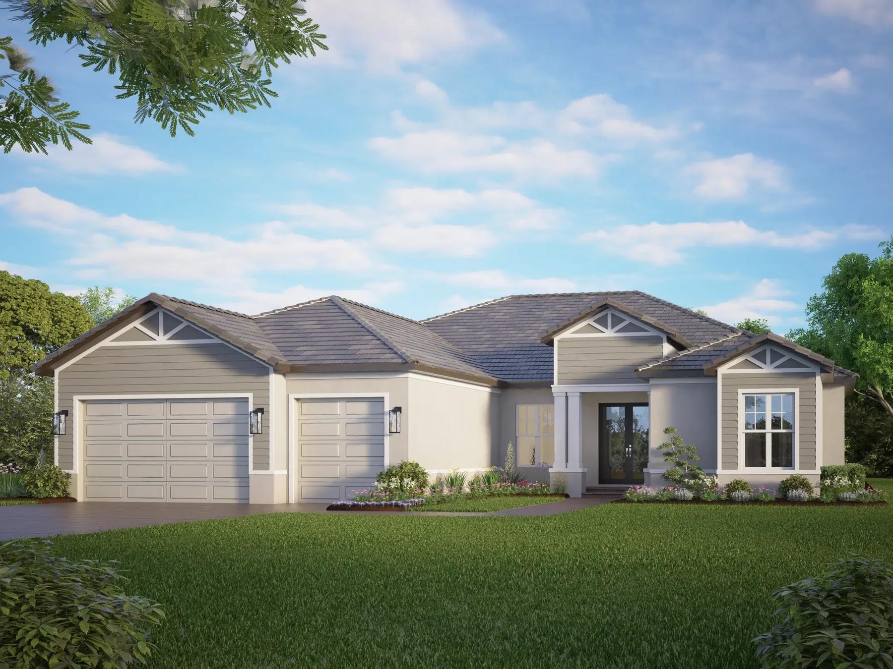 The Pelican Bay — Elegant elevation