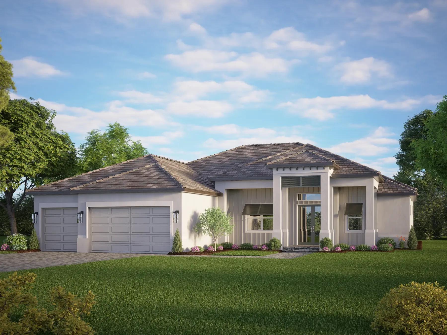The Casey Key — Classic elevation