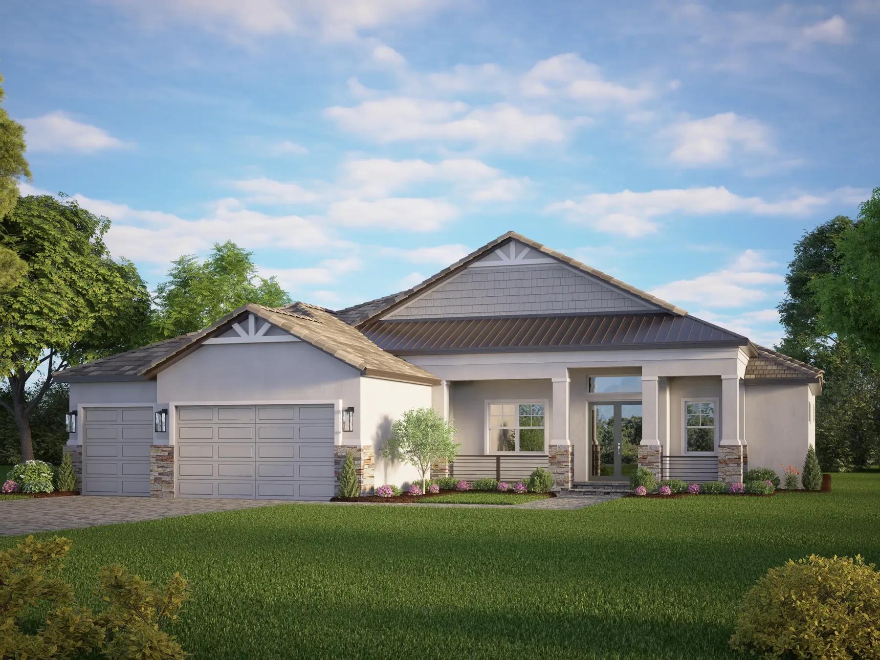 The Casey Key — Elegant elevation