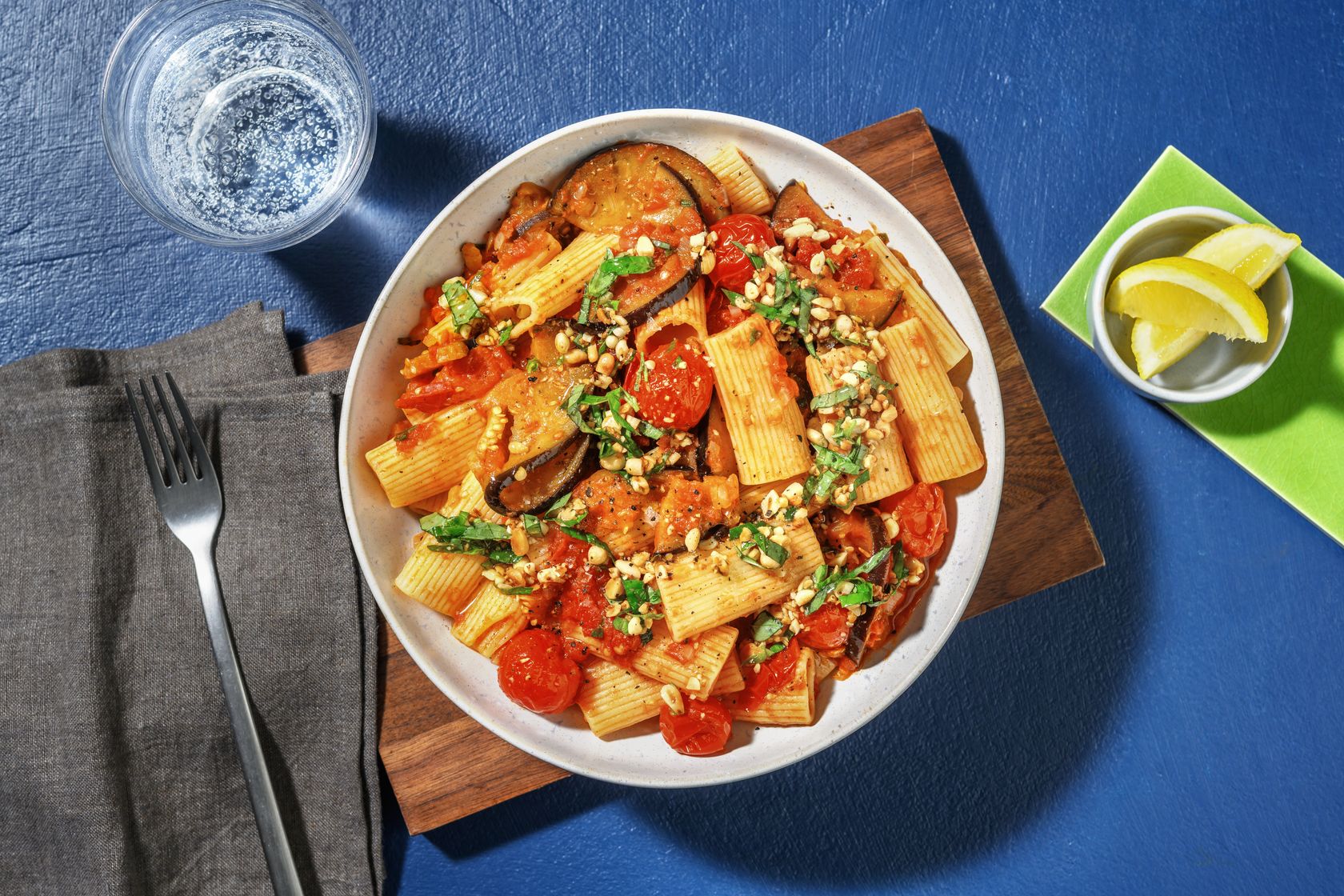 Rigatoni alla Norma! Sizilianische Pasta