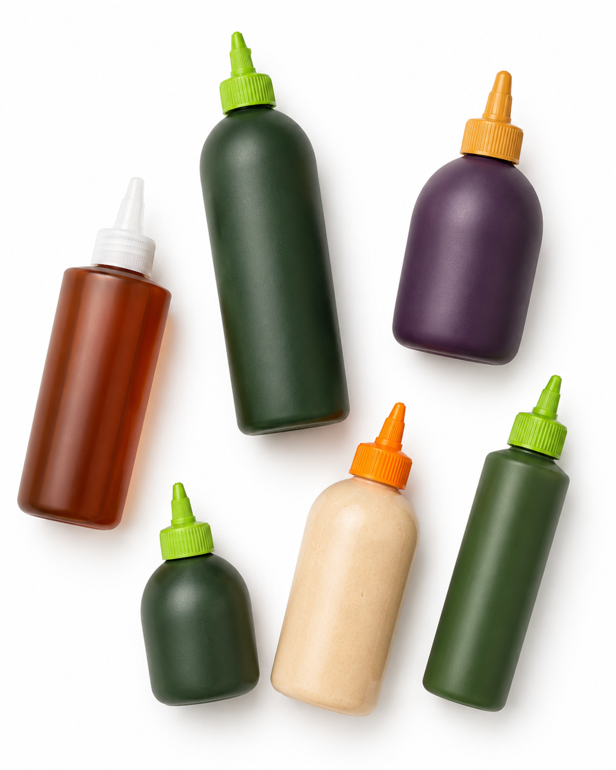 plastic squeeze bottles food