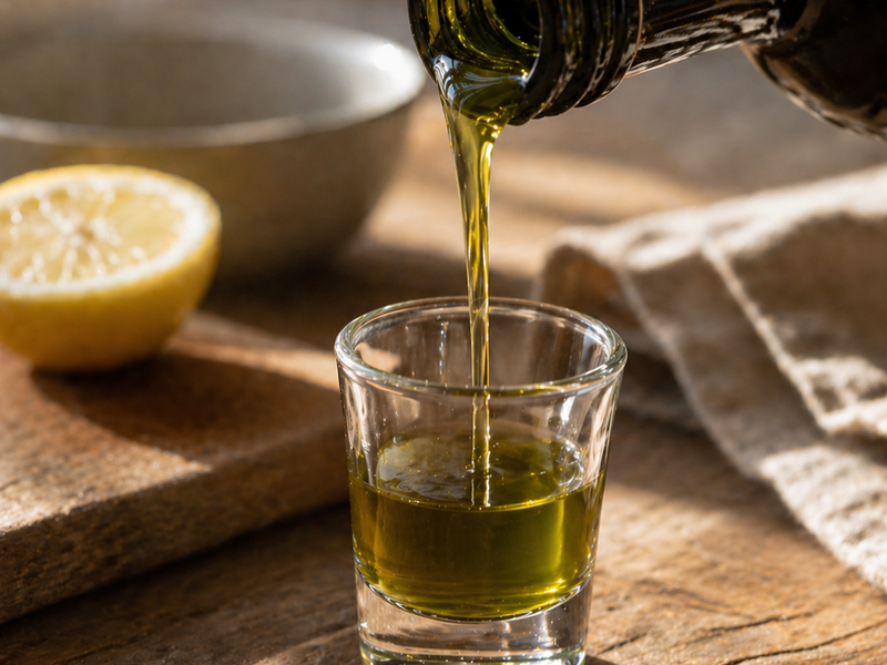 Why People Are Now Drinking Olive Oil Shots