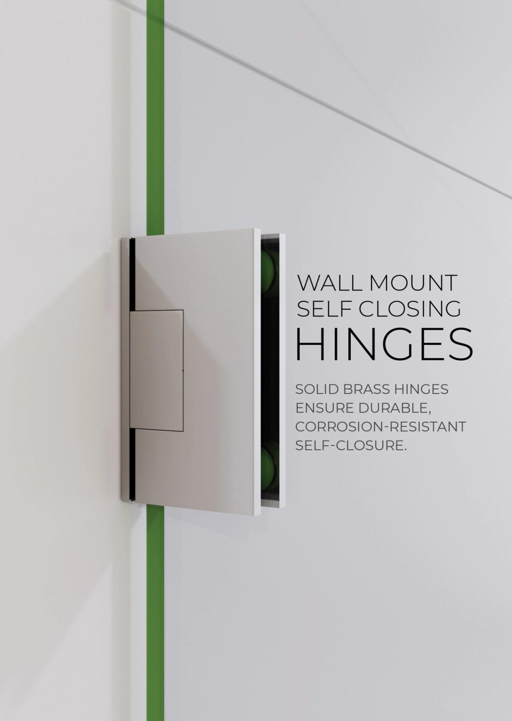 Ventura — Wall mount self closing hinges