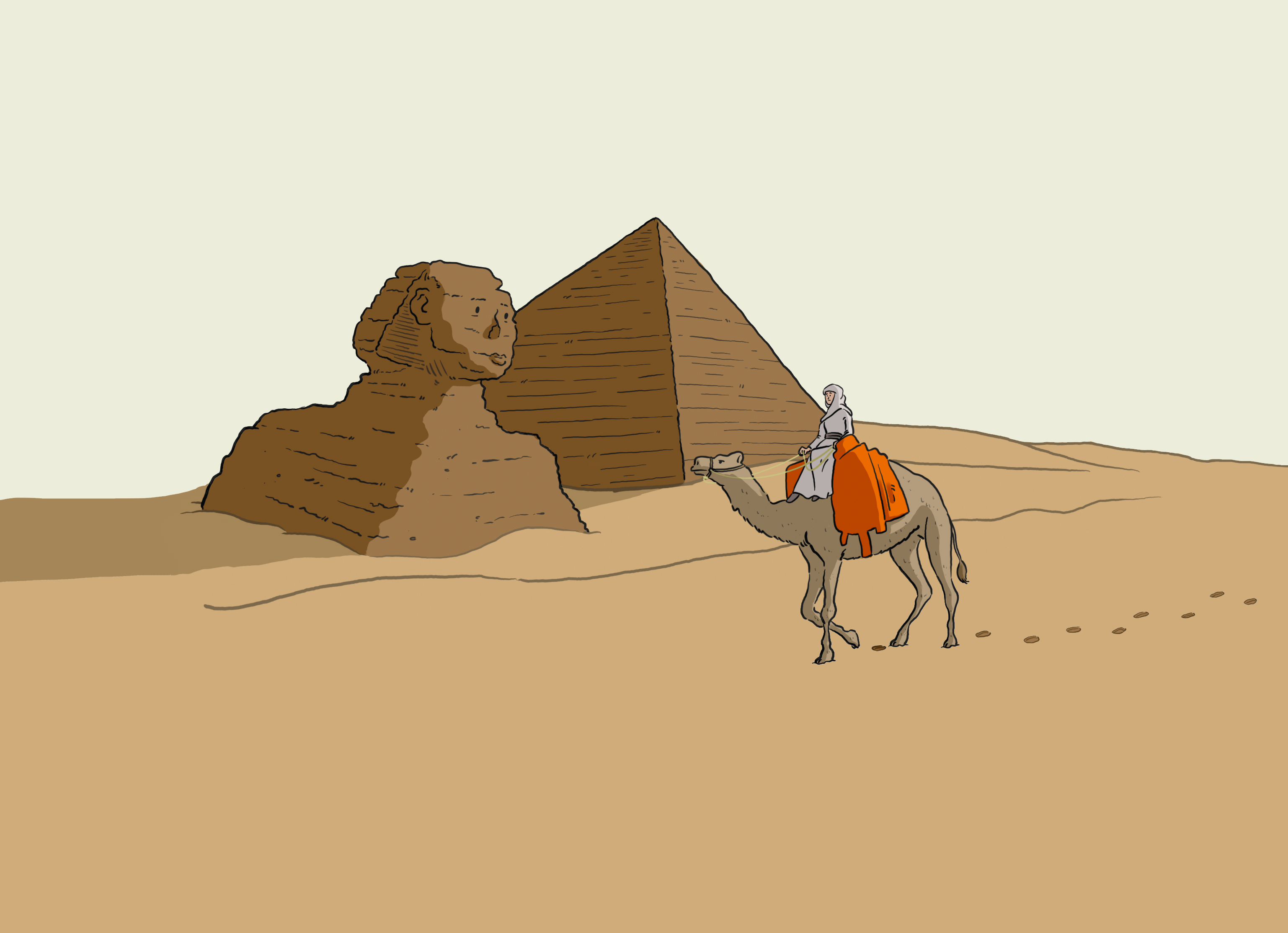 Build a Pyramid like Carsten Niebuhr