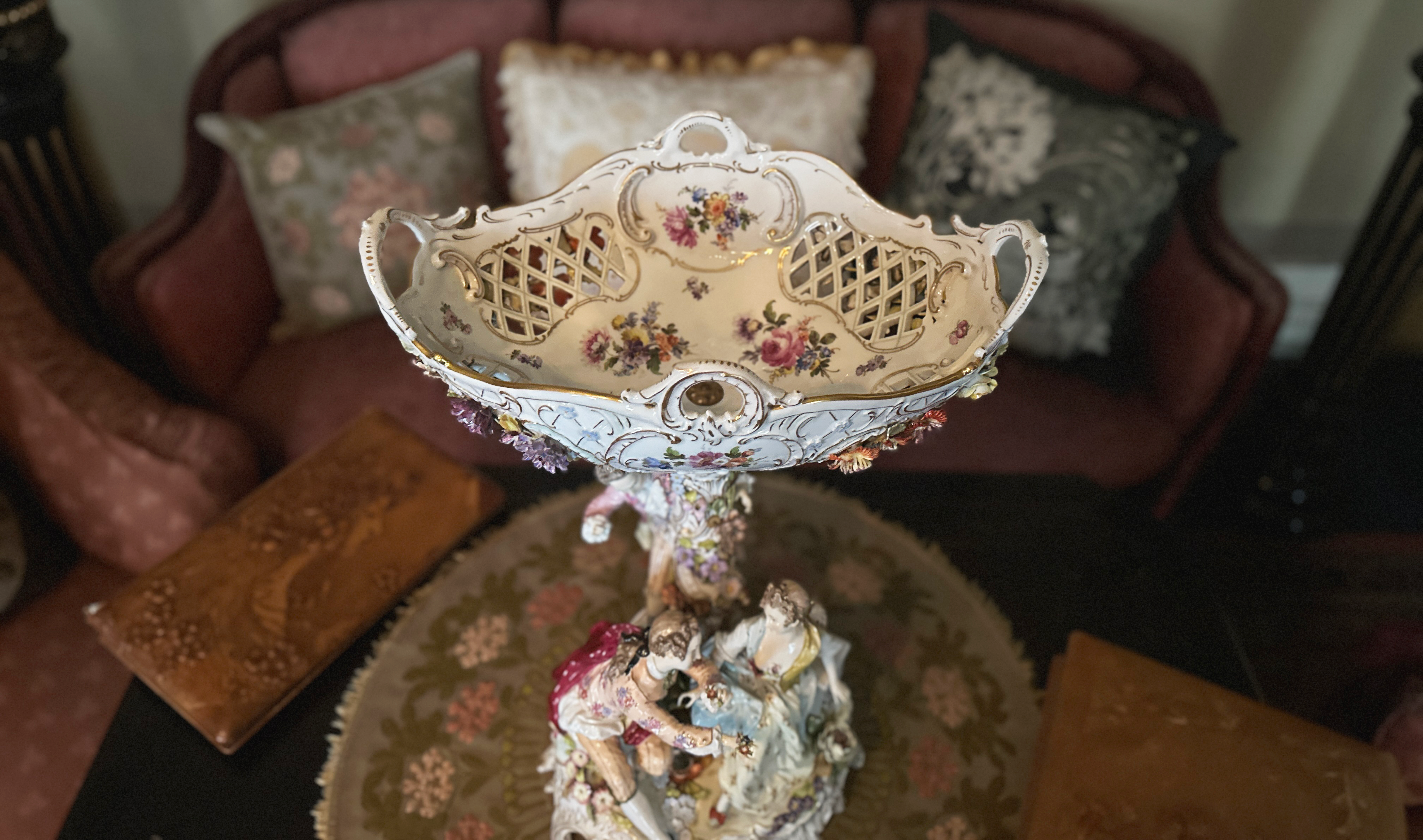 Hvem havde også været på visit?